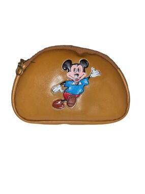 Mickey Mouse vintage Coin Purse Brown